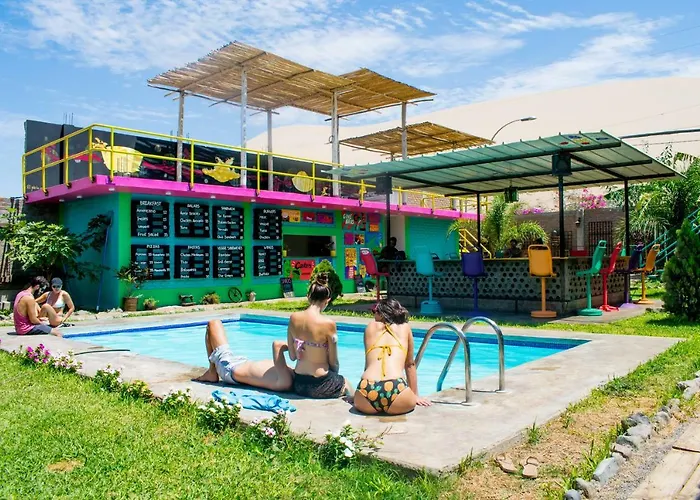The Upcycled Hostel Huacachina