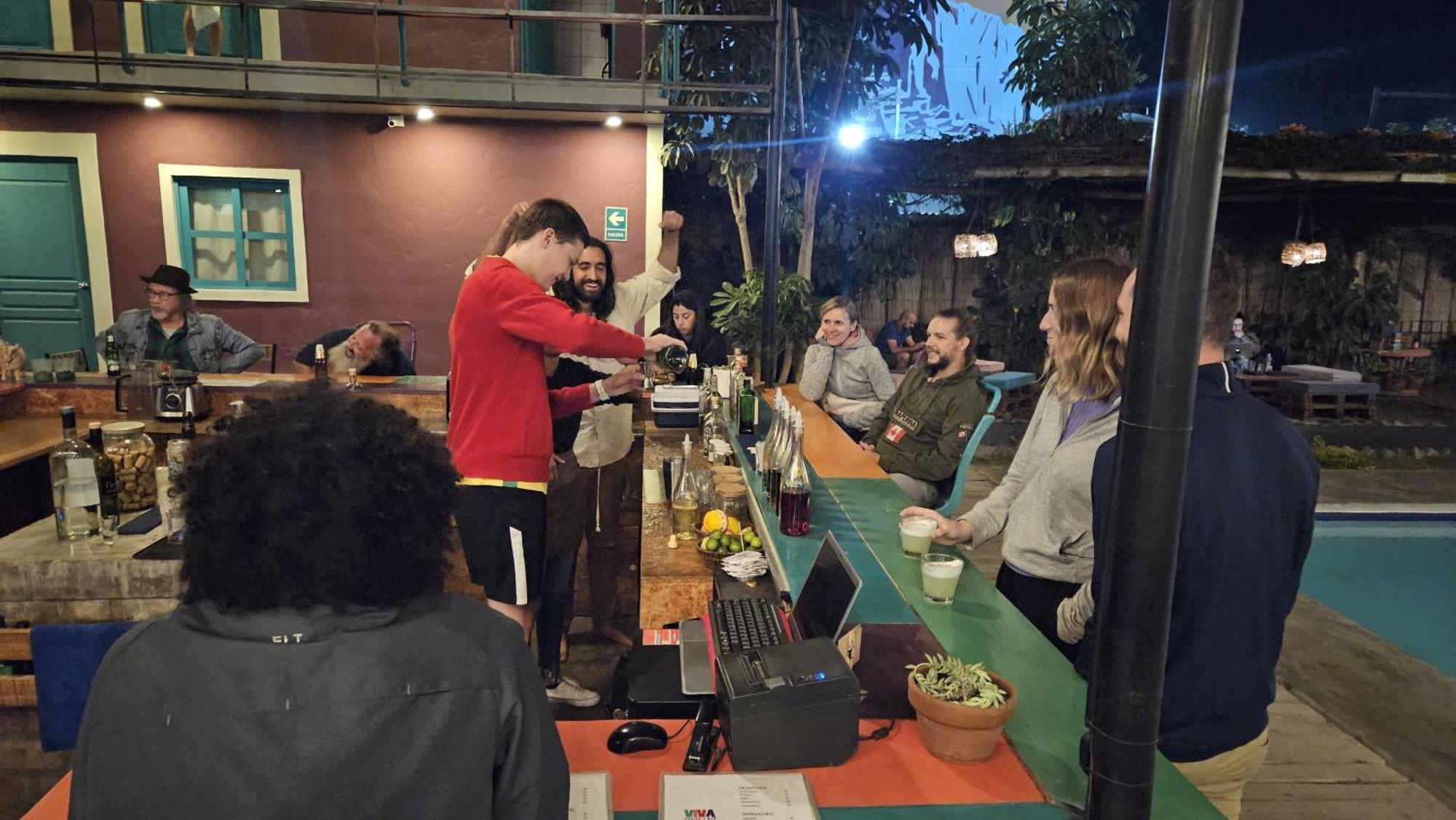 The Upcycled Huacachina Hostel